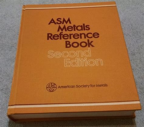 american society of metals data sheet 13|Handbooks.